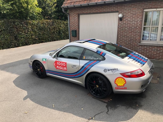 belettering Porsche