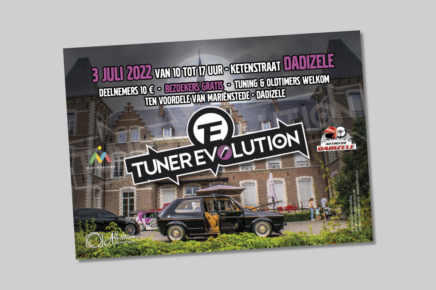 Ontwerp en drukken van flyers Dadizele