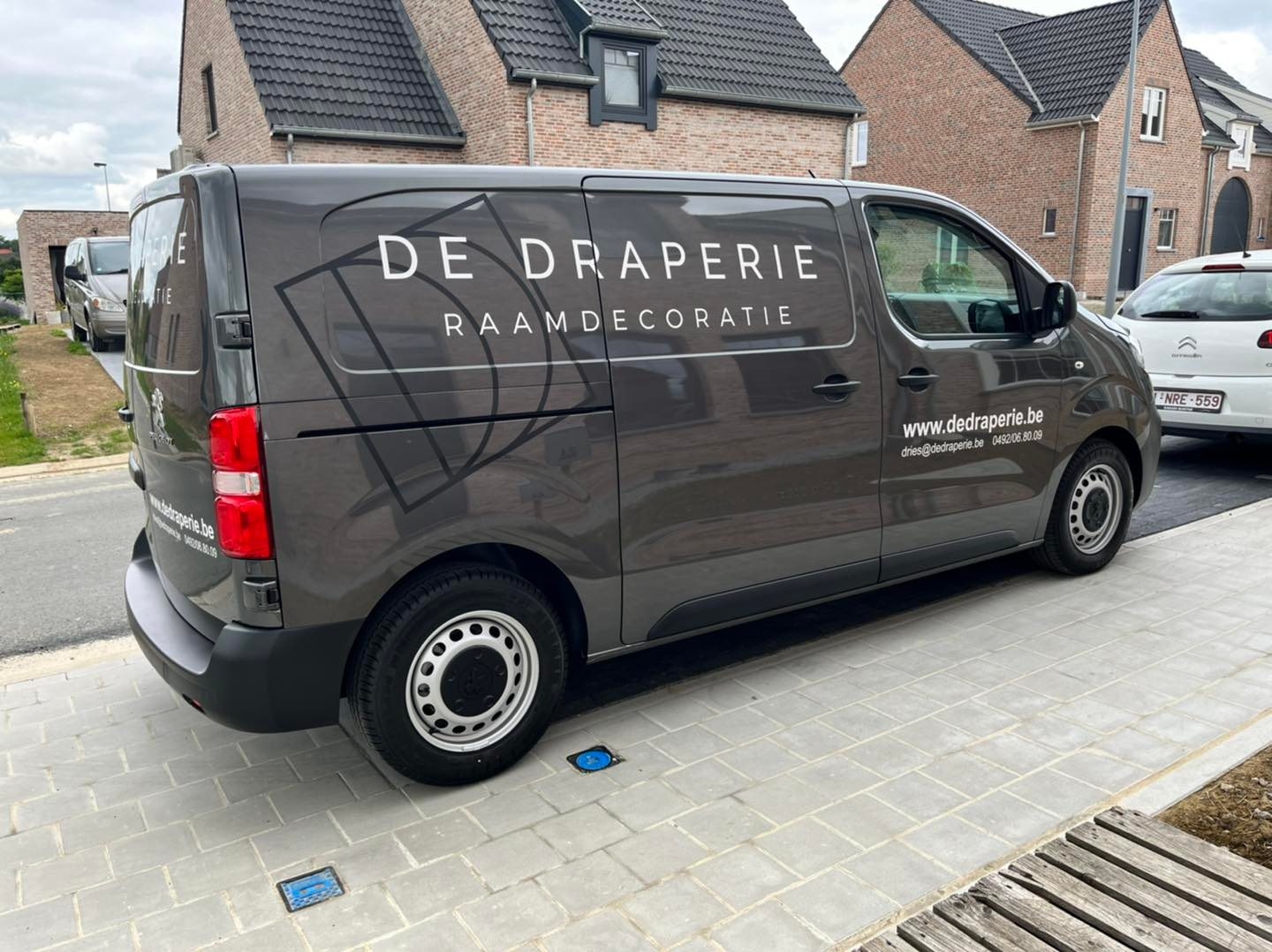 Belettering camionette Poperinge