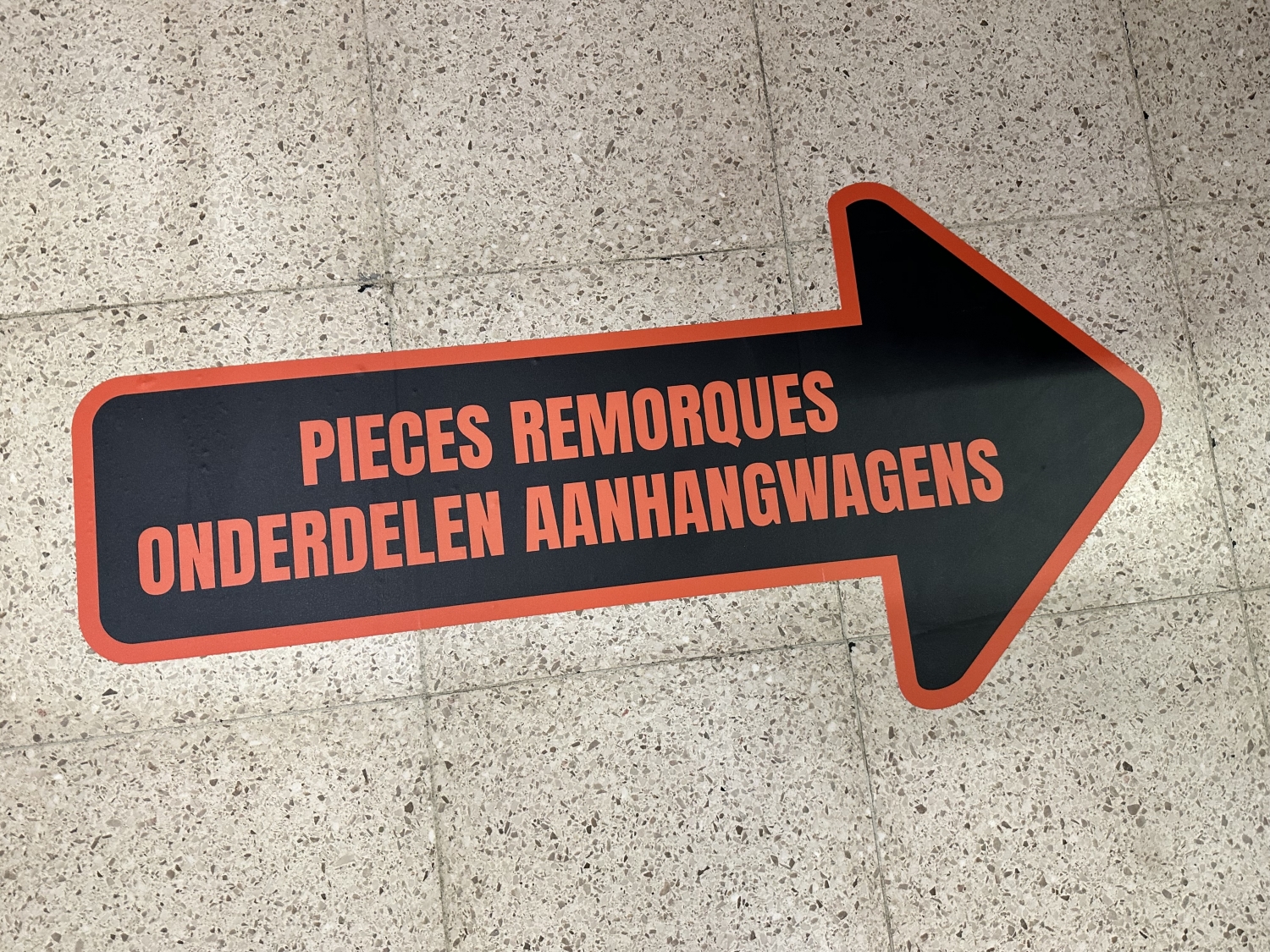 Vloerstickers Westouter