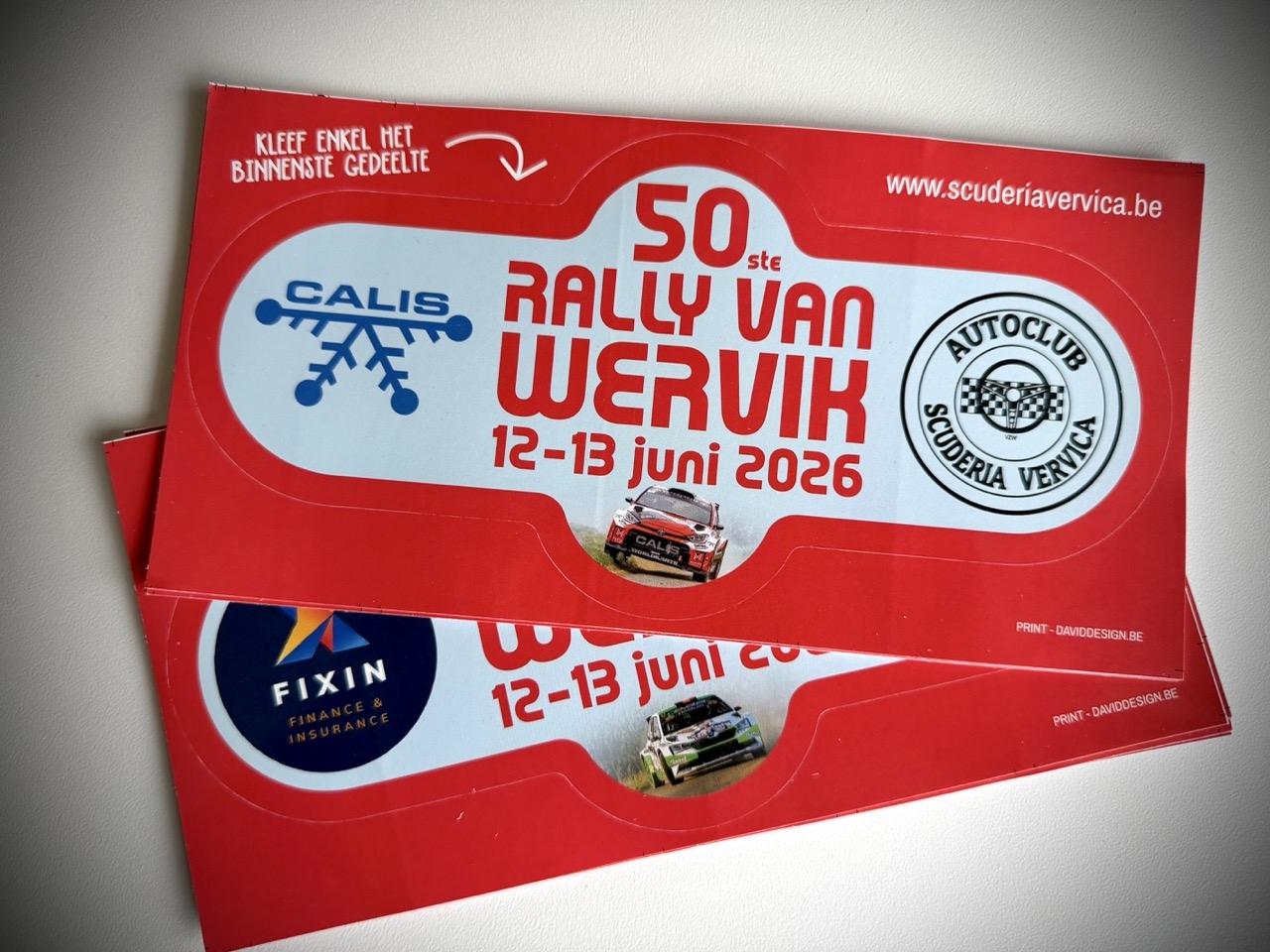 Stickers drukken Wervik